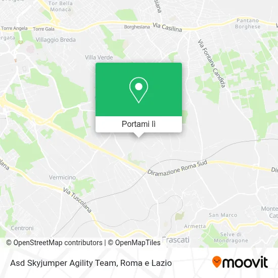 Mappa Asd Skyjumper Agility Team
