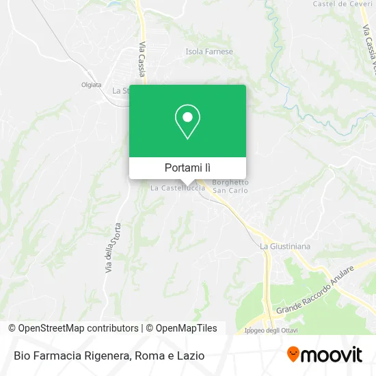 Mappa Bio Farmacia Rigenera