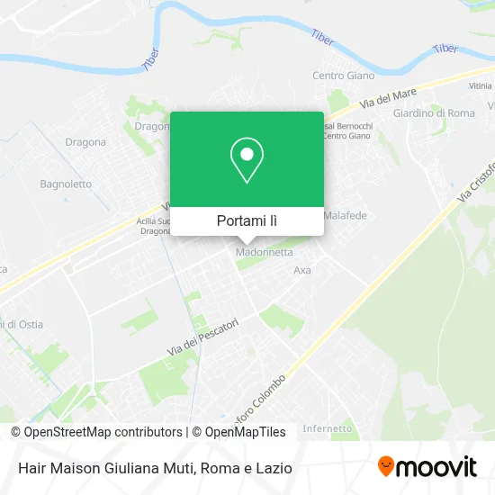 Mappa Hair Maison Giuliana Muti