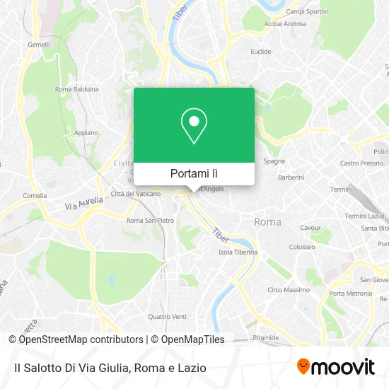 Mappa II Salotto Di Via Giulia