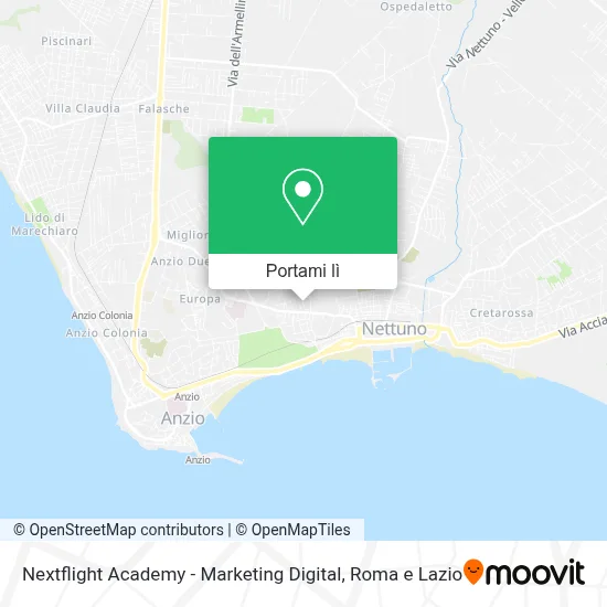 Mappa Nextflight Academy - Marketing Digital