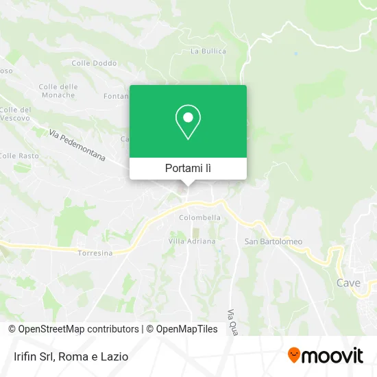 Mappa Irifin Srl