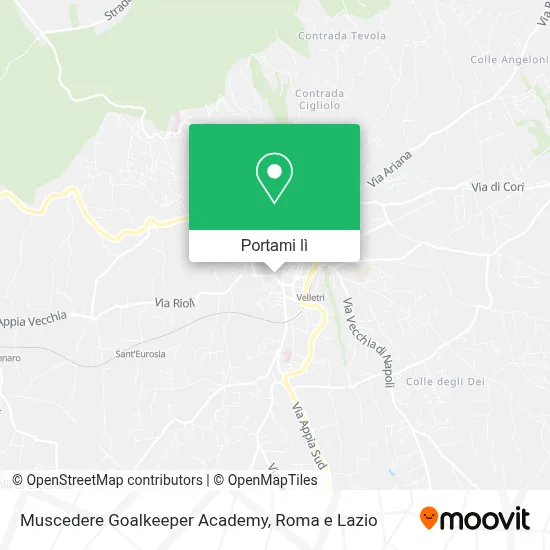 Mappa Muscedere Goalkeeper Academy