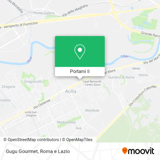 Mappa Gugu Gourmet