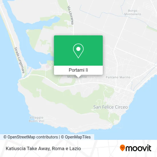 Mappa Katiuscia Take Away