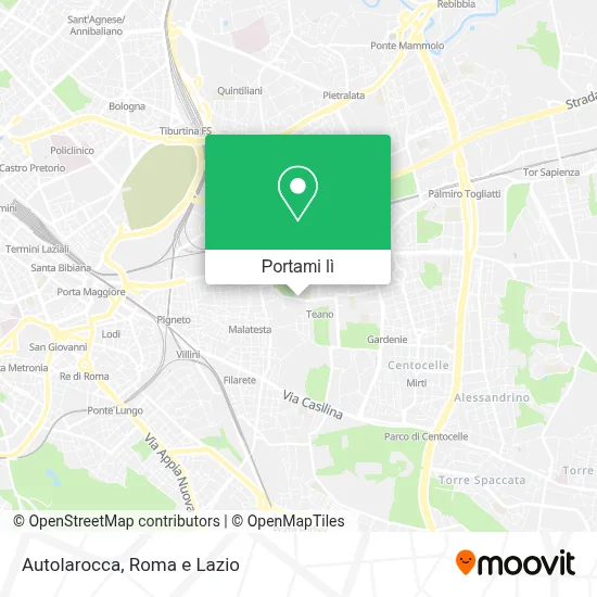 Mappa Autolarocca