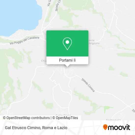 Mappa Gal Etrusco Cimino