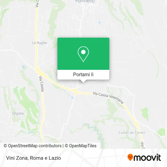 Mappa Vini Zona