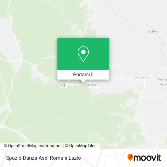 Mappa Spazio Danza Asd