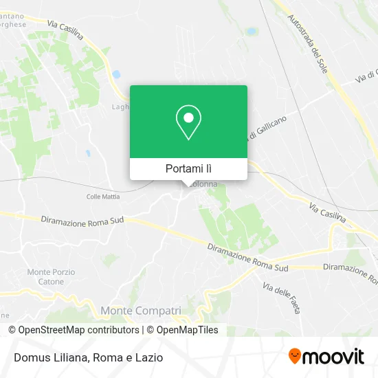 Mappa Domus Liliana