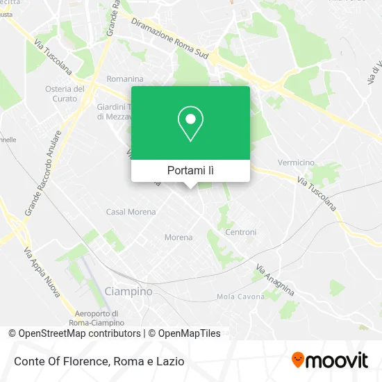 Mappa Conte Of Florence