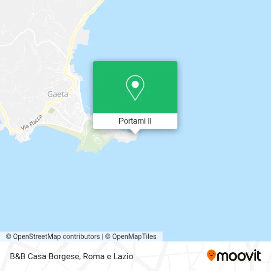 Mappa B&B Casa Borgese