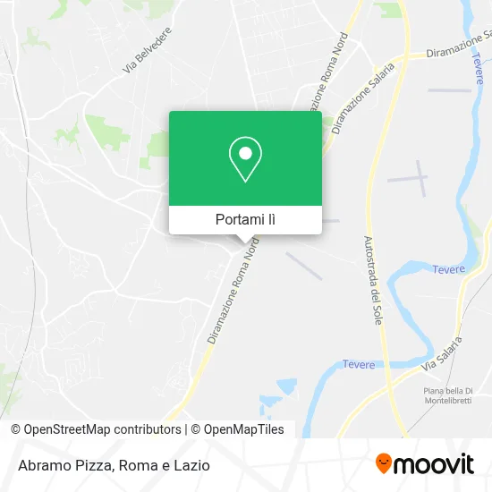 Mappa Abramo Pizza