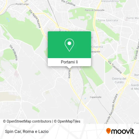 Mappa Spin Car
