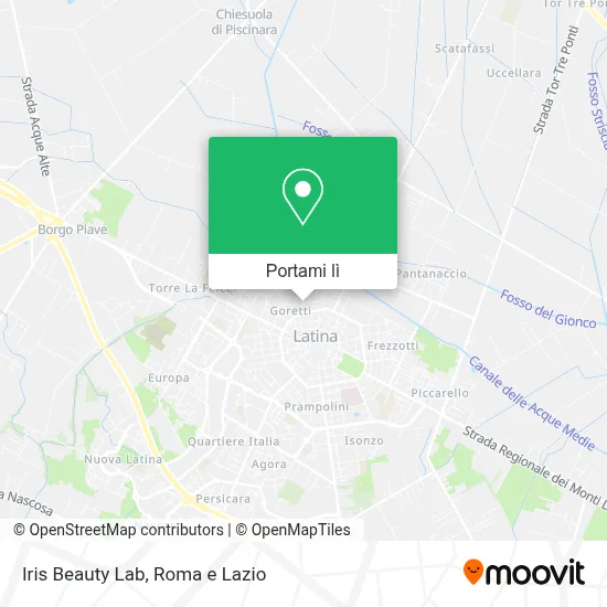 Mappa Iris Beauty Lab