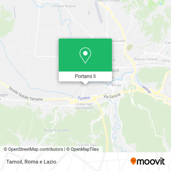 Mappa Tamoil