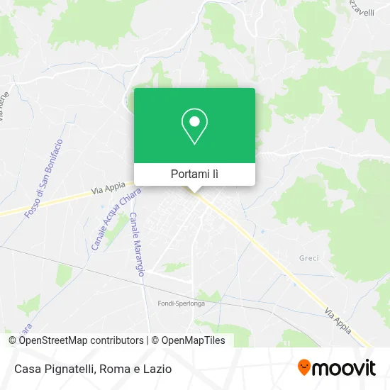 Mappa Casa Pignatelli