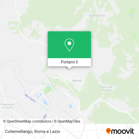 Mappa Collemellango