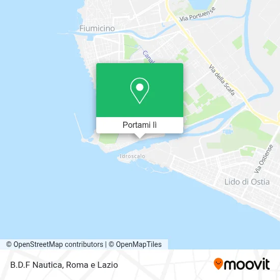 Mappa B.D.F Nautica