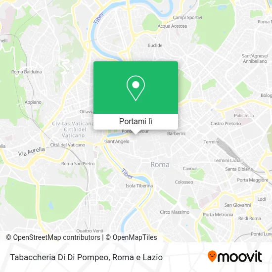Mappa Tabaccheria Di Di Pompeo
