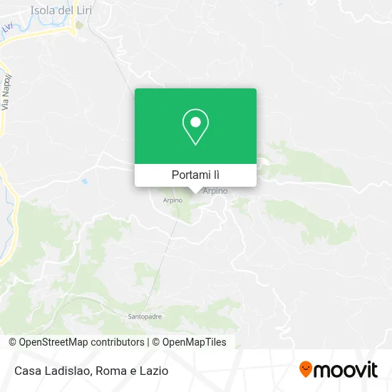 Mappa Casa Ladislao