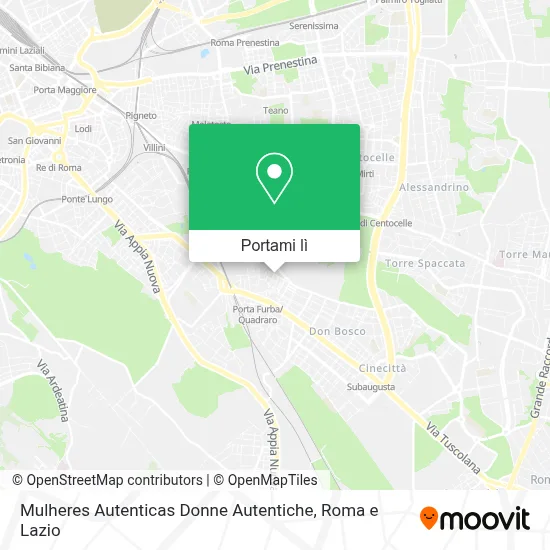 Mappa Mulheres Autenticas Donne Autentiche