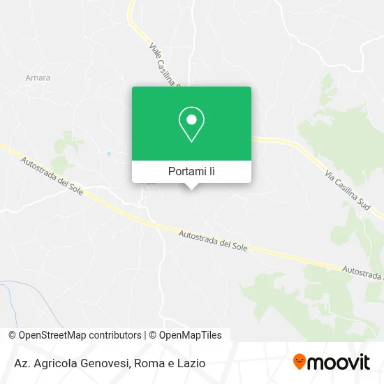 Mappa Az. Agricola Genovesi