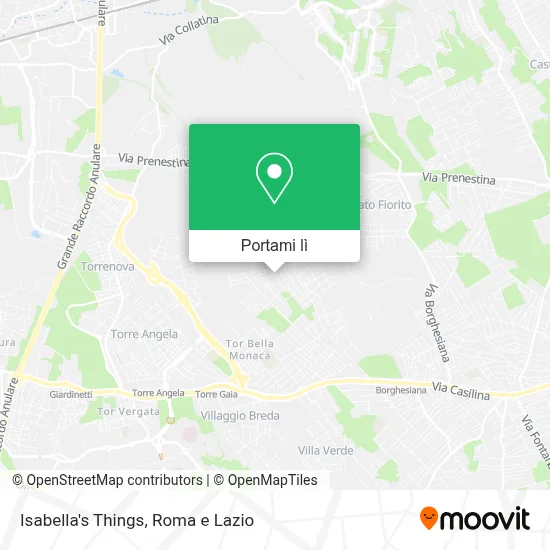 Mappa Isabella's Things
