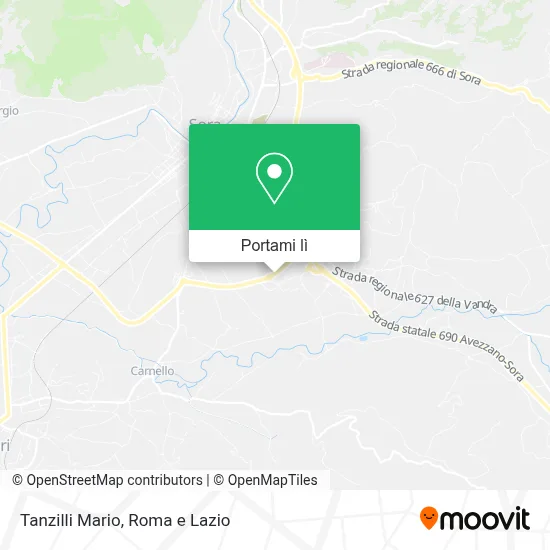 Mappa Tanzilli Mario