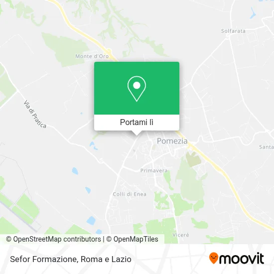 Mappa Sefor Formazione