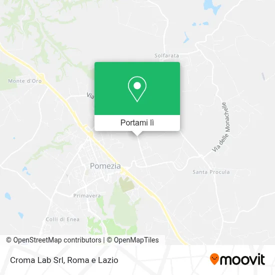 Mappa Croma Lab Srl