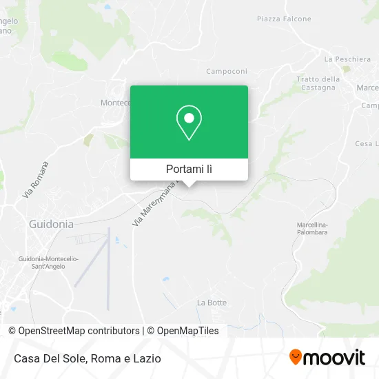Mappa Casa Del Sole