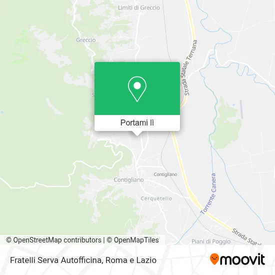 Mappa Fratelli Serva Autofficina