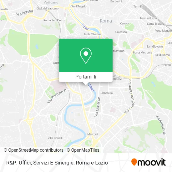 Mappa R&P: Uffici, Servizi E Sinergie