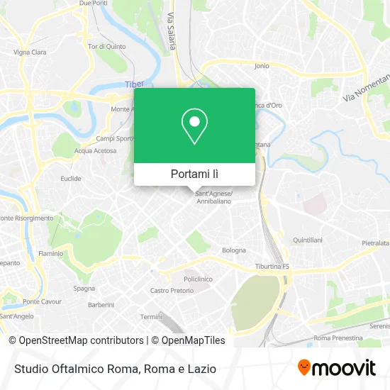 Mappa Studio Oftalmico Roma