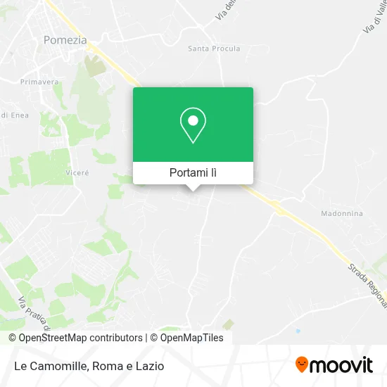 Mappa Le Camomille