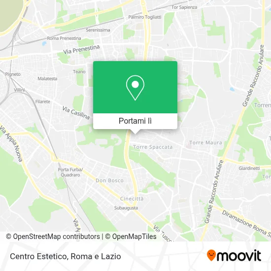 Mappa Centro Estetico