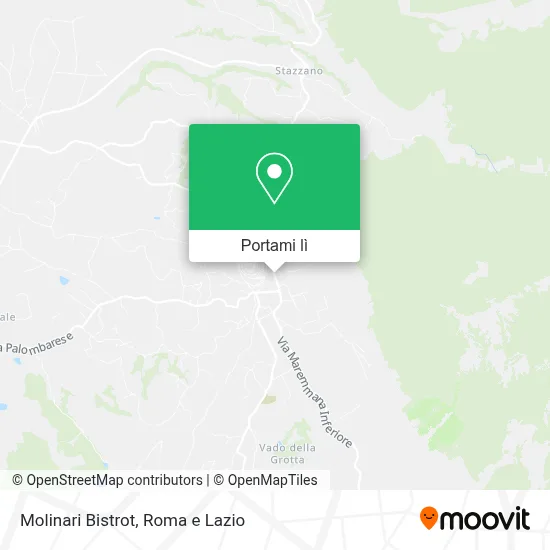 Mappa Molinari Bistrot