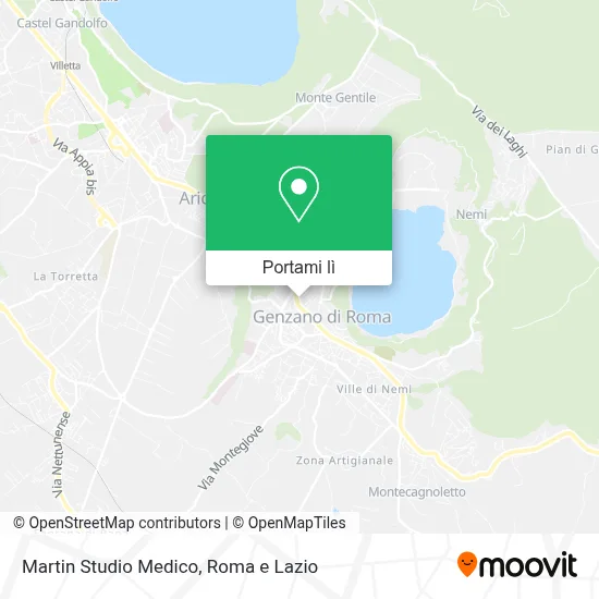 Mappa Martin Studio Medico