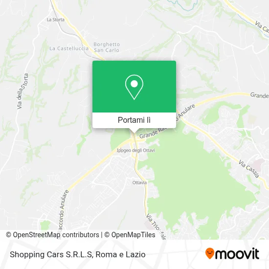Mappa Shopping Cars S.R.L.S
