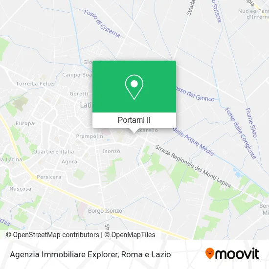 Mappa Agenzia Immobiliare Explorer