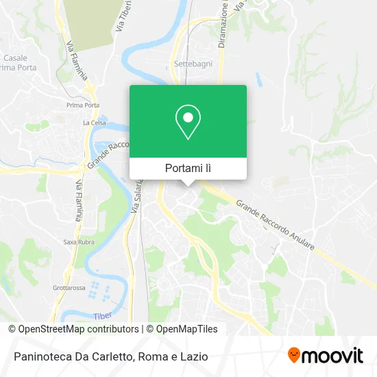 Mappa Paninoteca Da Carletto
