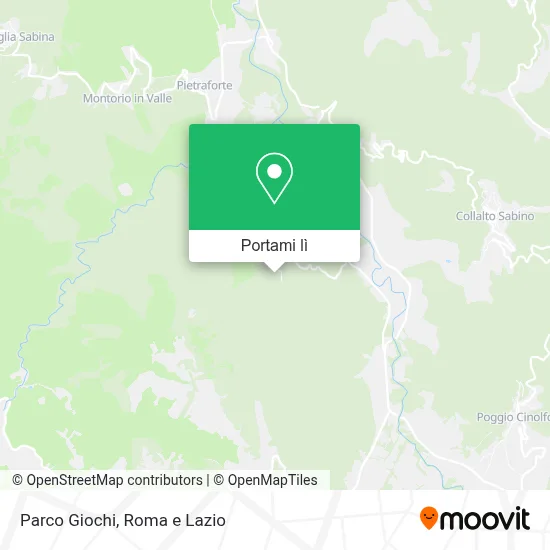 Mappa Parco Giochi