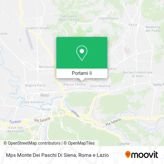 Mappa Mps Monte Dei Paschi Di Siena