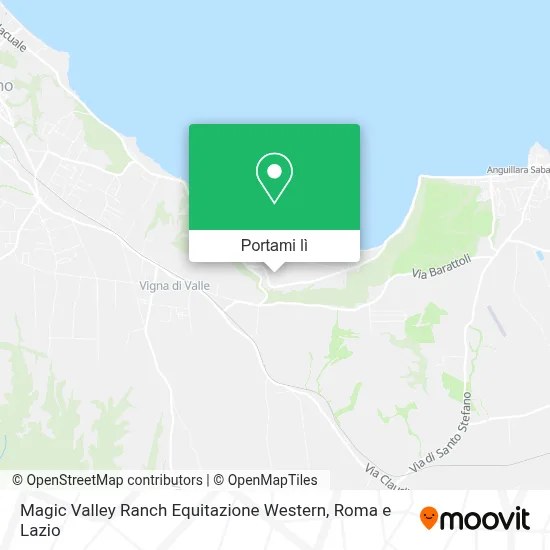 Mappa Magic Valley Ranch Equitazione Western