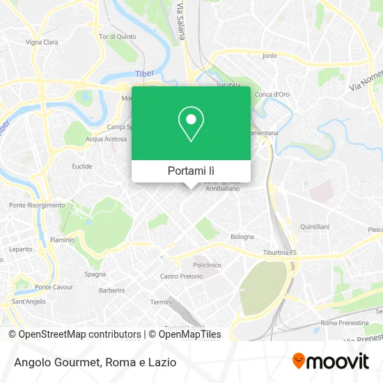 Mappa Angolo Gourmet