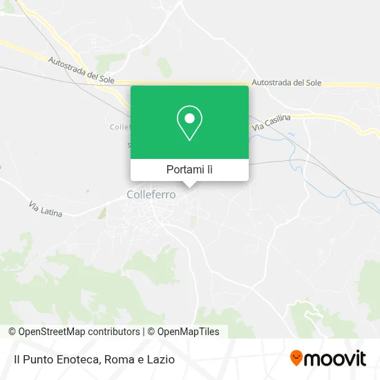 Mappa Il Punto Enoteca