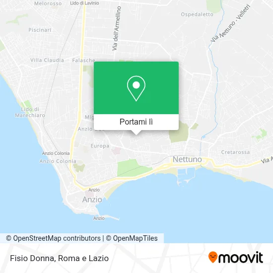 Mappa Fisio Donna