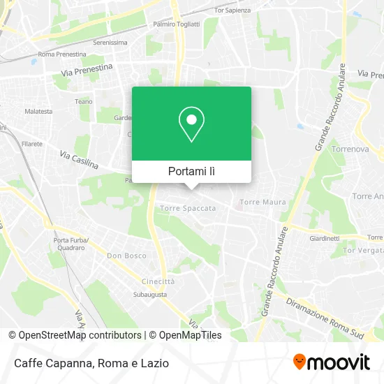 Mappa Caffe Capanna