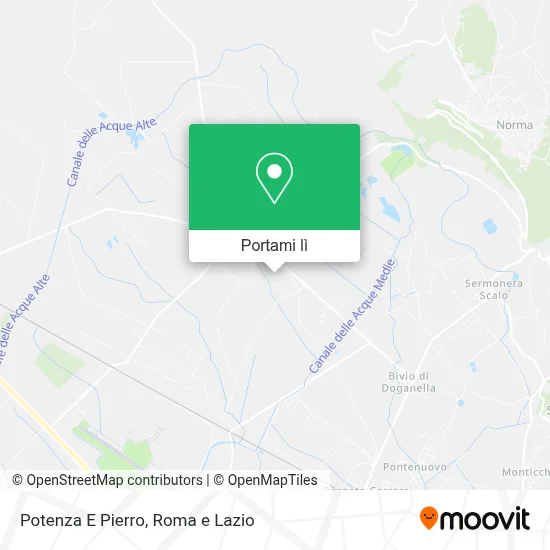 Mappa Potenza E Pierro